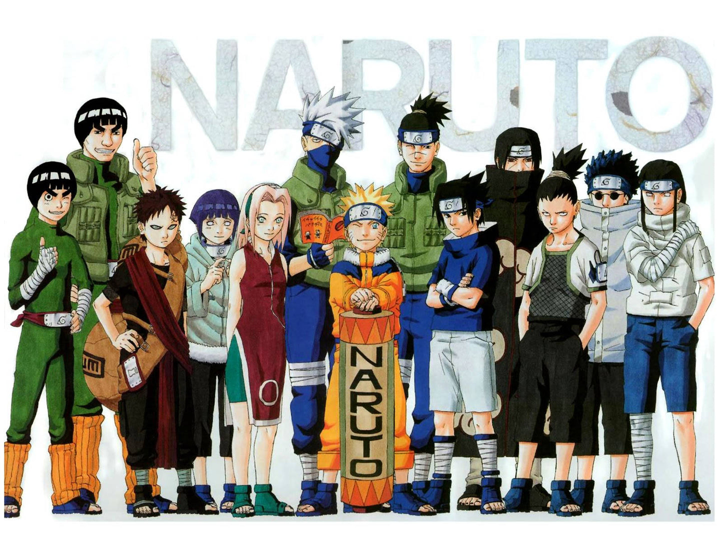 Naruto Team Lineup Poster