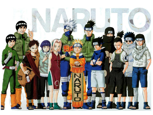Naruto Team Lineup Poster